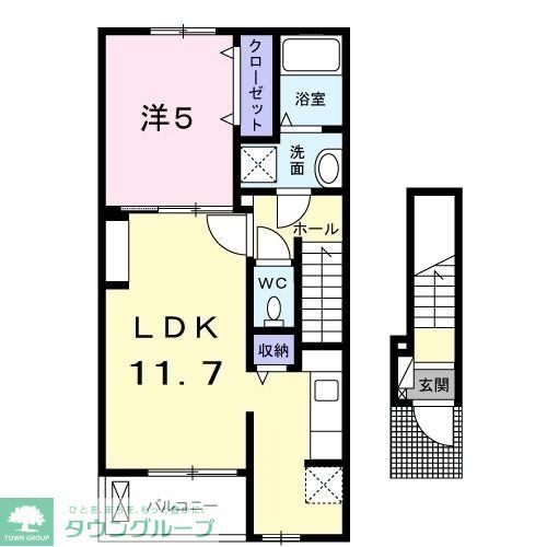 フロレスタ桜木の間取り