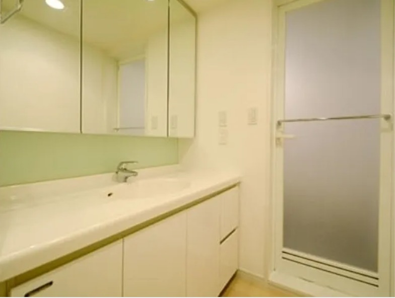 洗面設備　別タイプ部屋　参考写真です