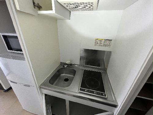 キッチン　シングルレバー設置