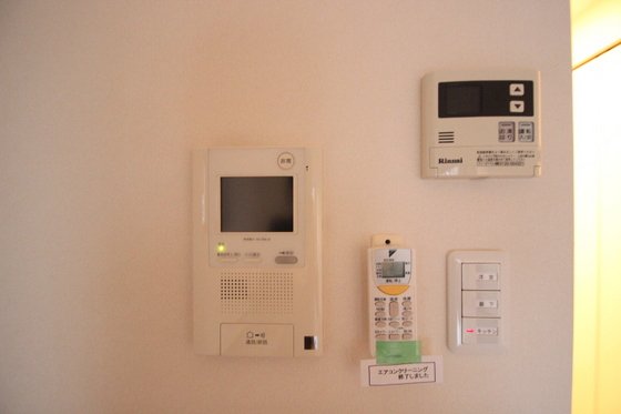 セキュリティ　※別部屋の写真です