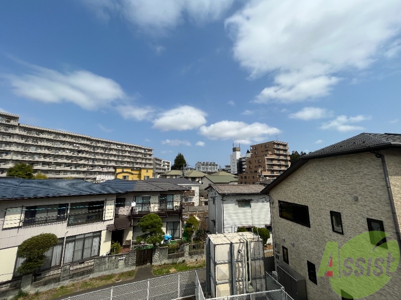 バルコニー　バルコニーからの眺望です。閑静な住宅街ですね～