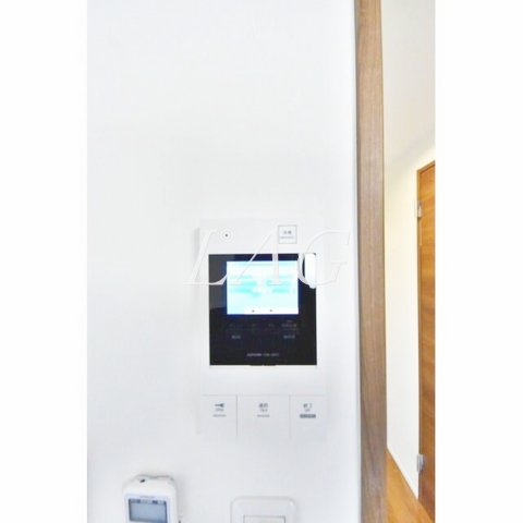 セキュリティ　モニター付きインターフォンです。