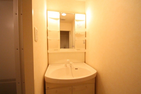 洗面設備　※別号室の写真です