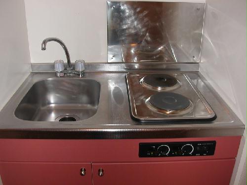 キッチン　2口電気コンロ