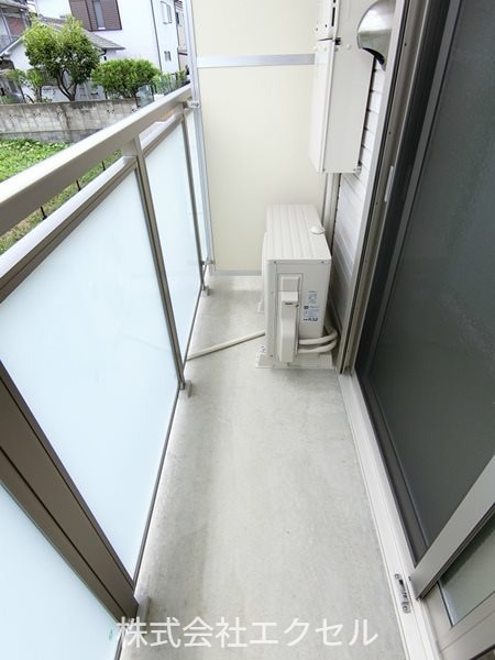 バルコニー　日当たりの良いベランダです。