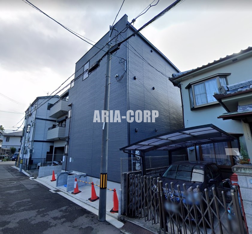 建物外観　2018年完成、大手ハウスメーカー施工デザイナーズアパート！