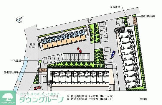 駐車場　間取図