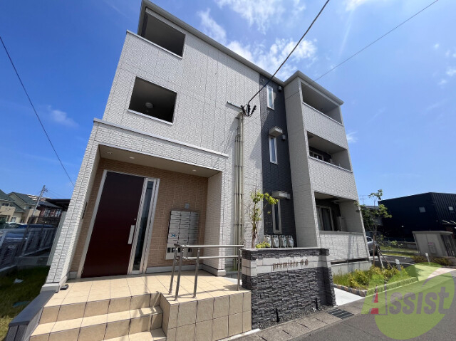 建物外観　仙台市若林区中倉３丁目「プルミエール中倉」