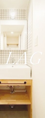 洗面設備　洗面台です。