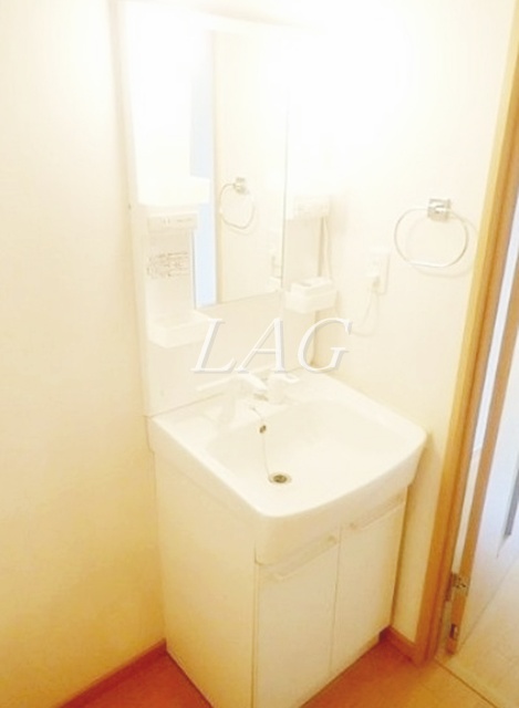 洗面設備　洗面台です。