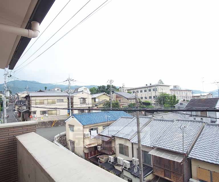 眺望　南向きで日当たり良好ですね。
