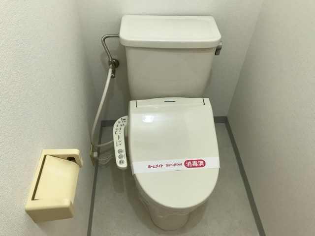 トイレ　ゆったりとした空間のトイレです