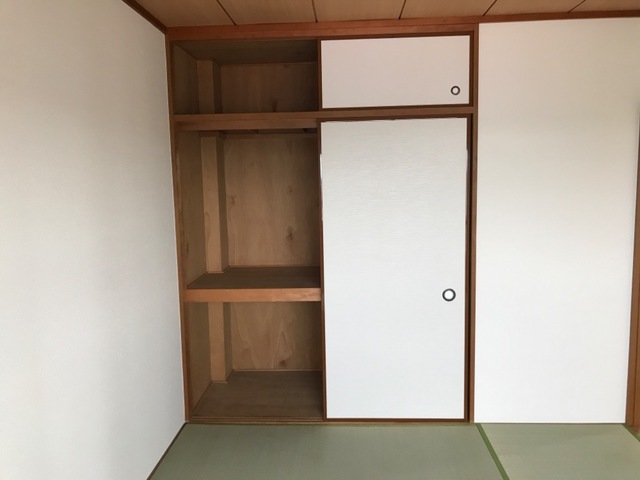 収納　十分な収納スペースがあります