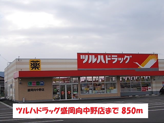 ドラックストア　ツルハドラッグ盛岡向中野店（ドラッグストア）まで850m