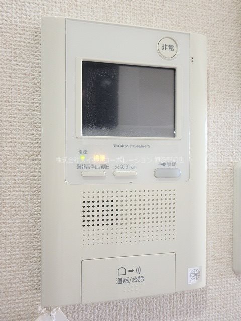 セキュリティ　同物件、別タイプの写真となります。