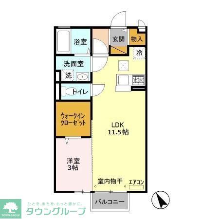 オラカーサの間取り写真