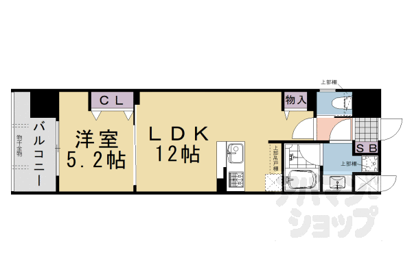 ベラジオ雅び京都三条通の間取り写真