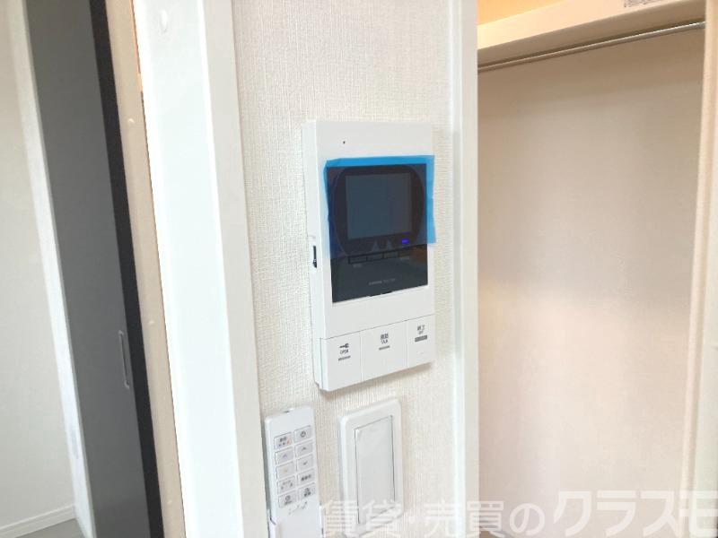 セキュリティ　来訪者が確認できるモニターホン♪