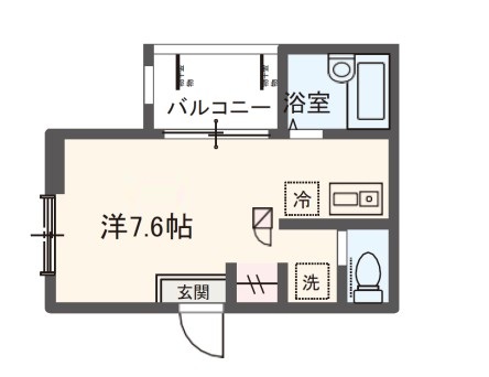 MELDIA四ツ木IVの間取り写真
