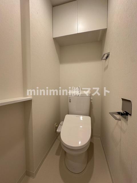 地下鉄中央線 朝潮橋駅 徒歩6分 8階建 築1年のトイレ写真