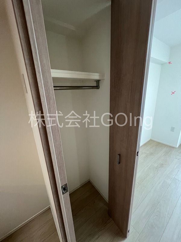 収納　他の部屋の写真を参考にしています