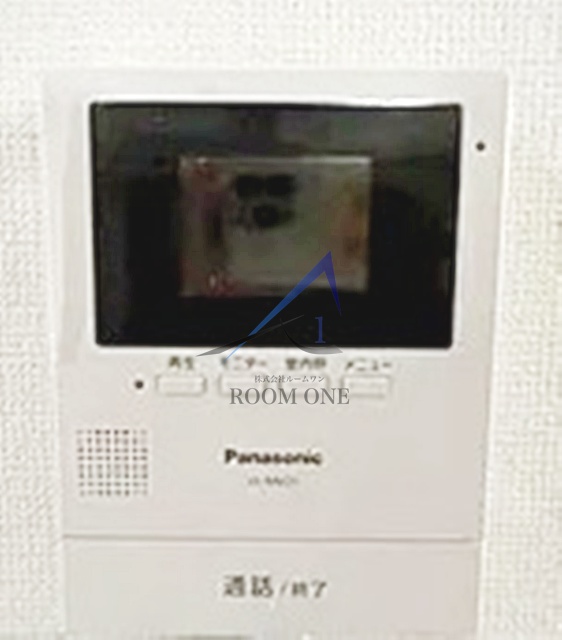 セキュリティ　モニター付きインターホンです。