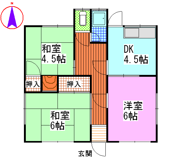 【岡山市中区雄町のその他の間取り】