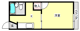 フォーブル杉山の間取り