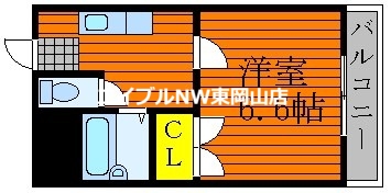 ポテト国富の間取り