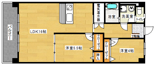 第2平野ビルの間取り