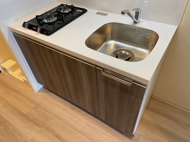 キッチン　2口コンロ