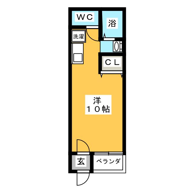 レコス壱番館の間取り