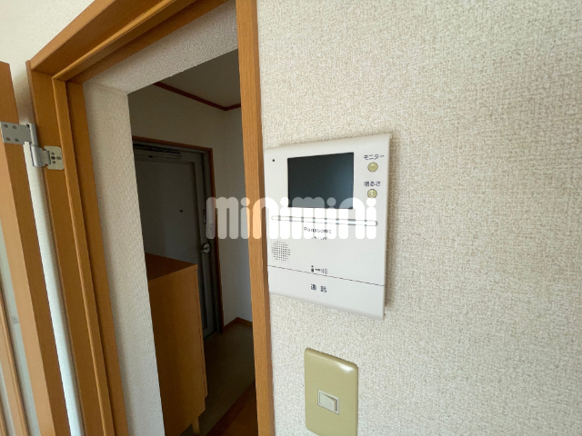 セキュリティ　モニターホンで来客が分かります。