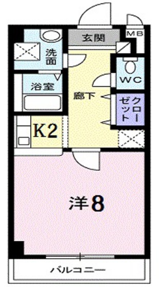 ニューメゾン森安の間取り