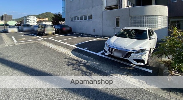 駐車場　眺望