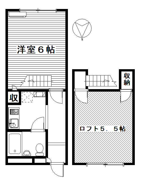 ドリーミーロード玉村Bの間取り