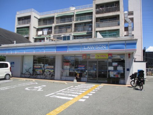 コンビニ　ローソン 新北島一丁目南店（コンビニ）まで489m