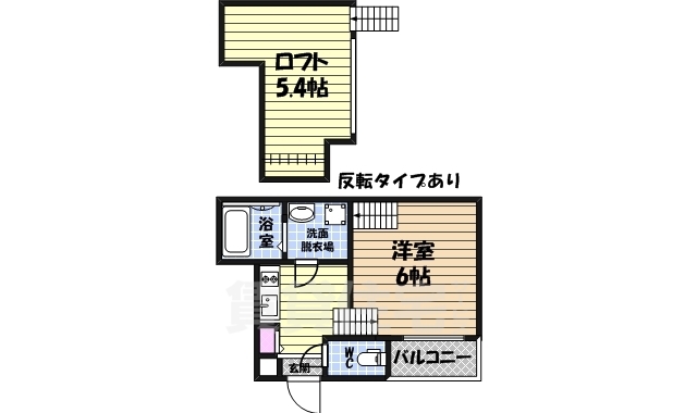 イデアーレ尼ケ坂の間取り