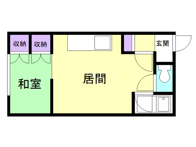 丸友マンションの間取り