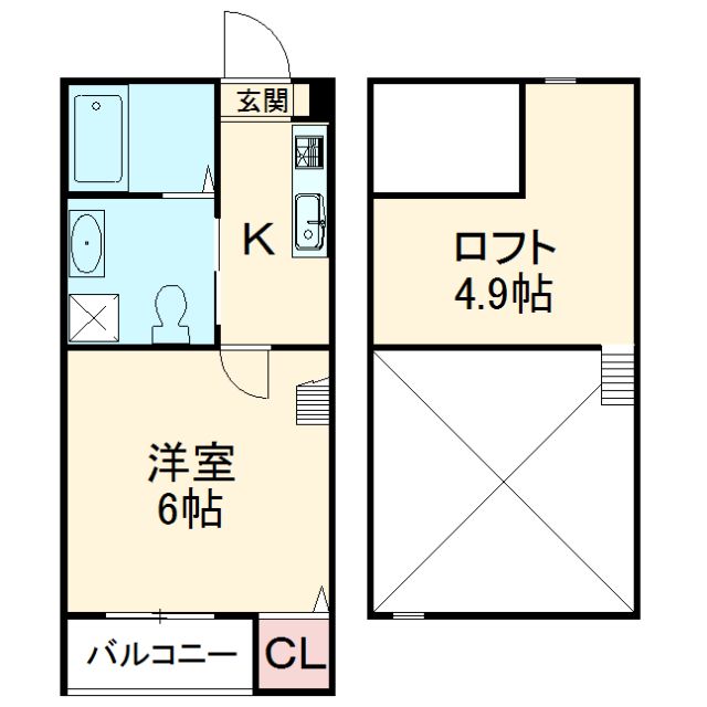 ｃｅｒｅｚｏ大森（セレッソ）の間取り