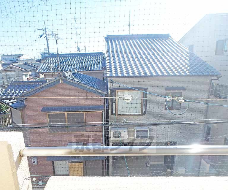 【京都市北区紫竹北大門町のマンションの眺望】