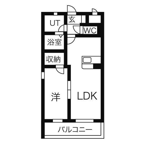 プレステージ千種Ｂ棟の間取り