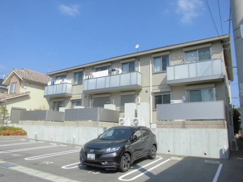 神戸市西区白水のアパートの建物外観