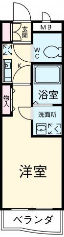 コスモなかねの間取り