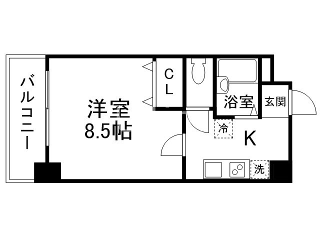 CITY SPIRE烏丸御池の間取り