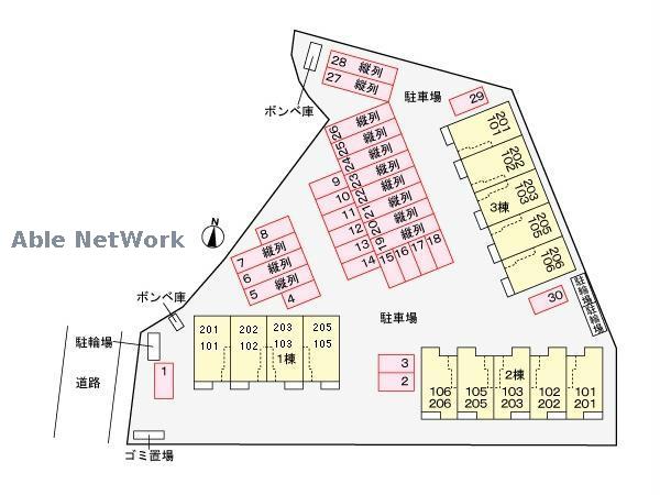 【山鹿市南島のアパートのその他共有部分】