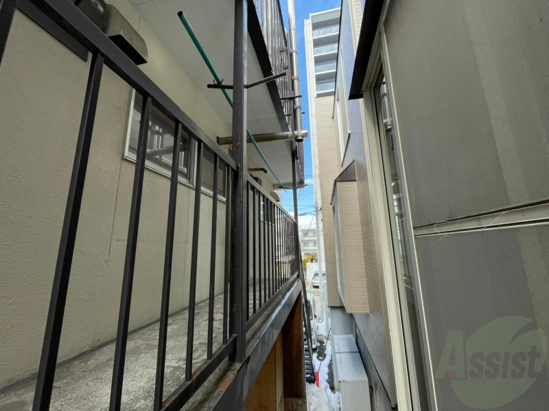 眺望　眺望です。建物はありますが風通しは良さそうです。