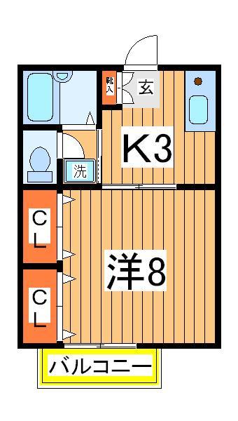 アルテール柏の間取り