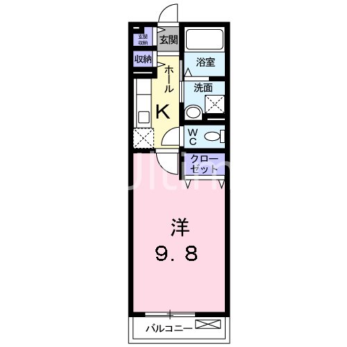 グレースＩＷＡＴＡの間取り