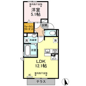 森のおうちの間取り